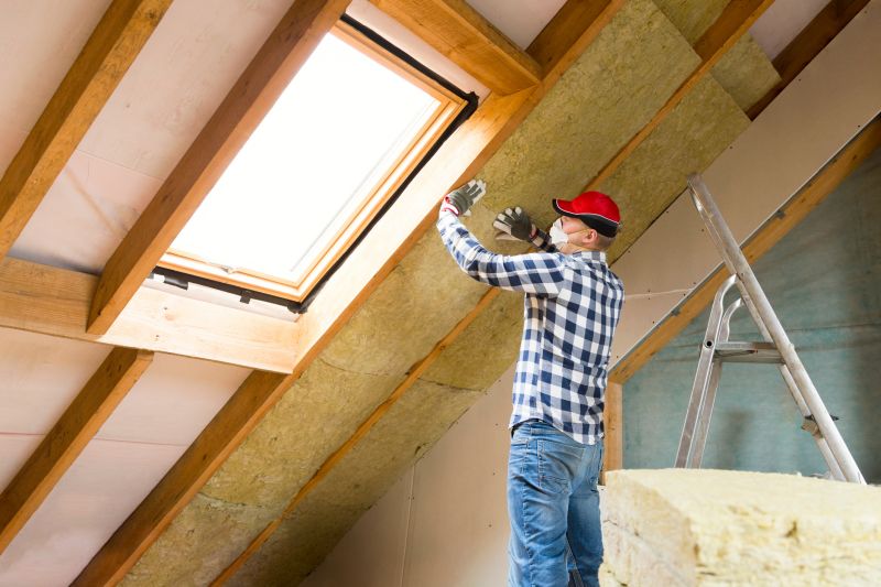 Attic Insulation Installation