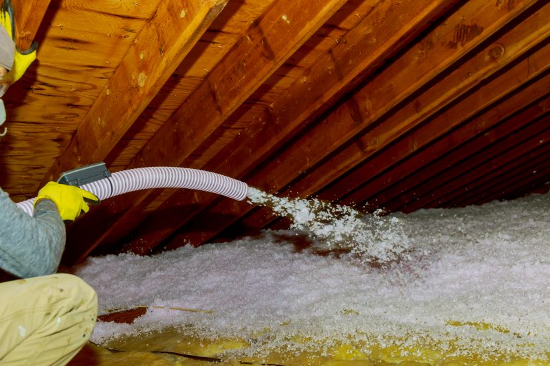 Attic Insulation Installation
