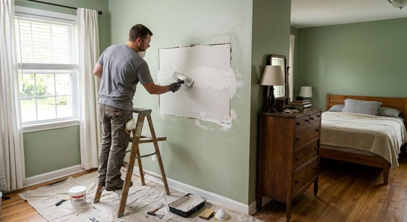 Bedroom Wall Repair in Olathe, KS