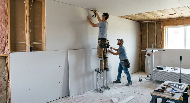 Gypsum Board Installation in Wilmington, NC
