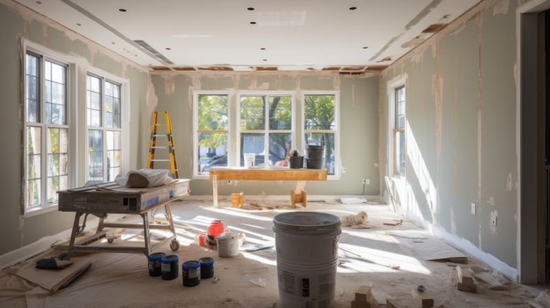 Kitchen Drywall Installation in Conroe, TX